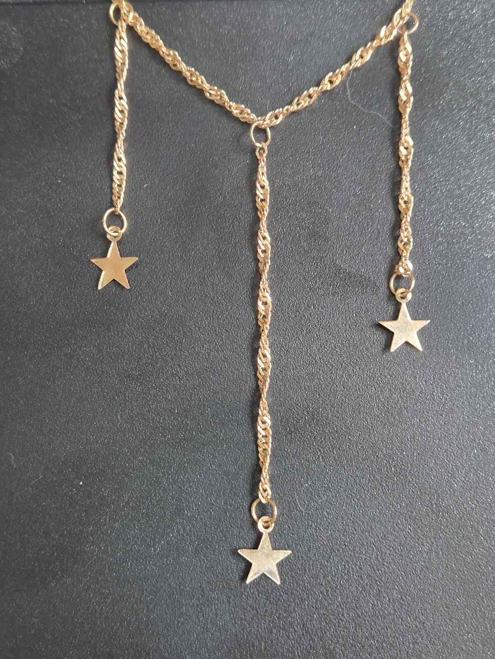 Gold Star Charm Necklace